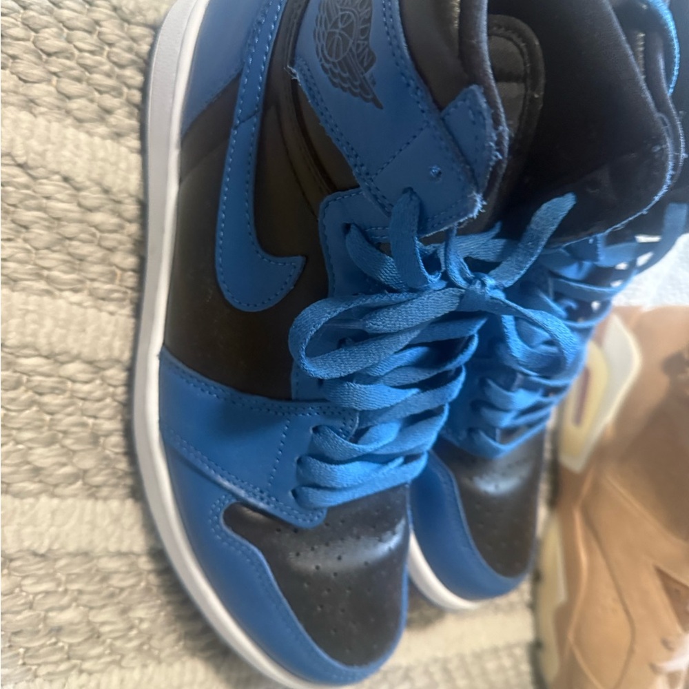 Nike Blue and Black Sneakers